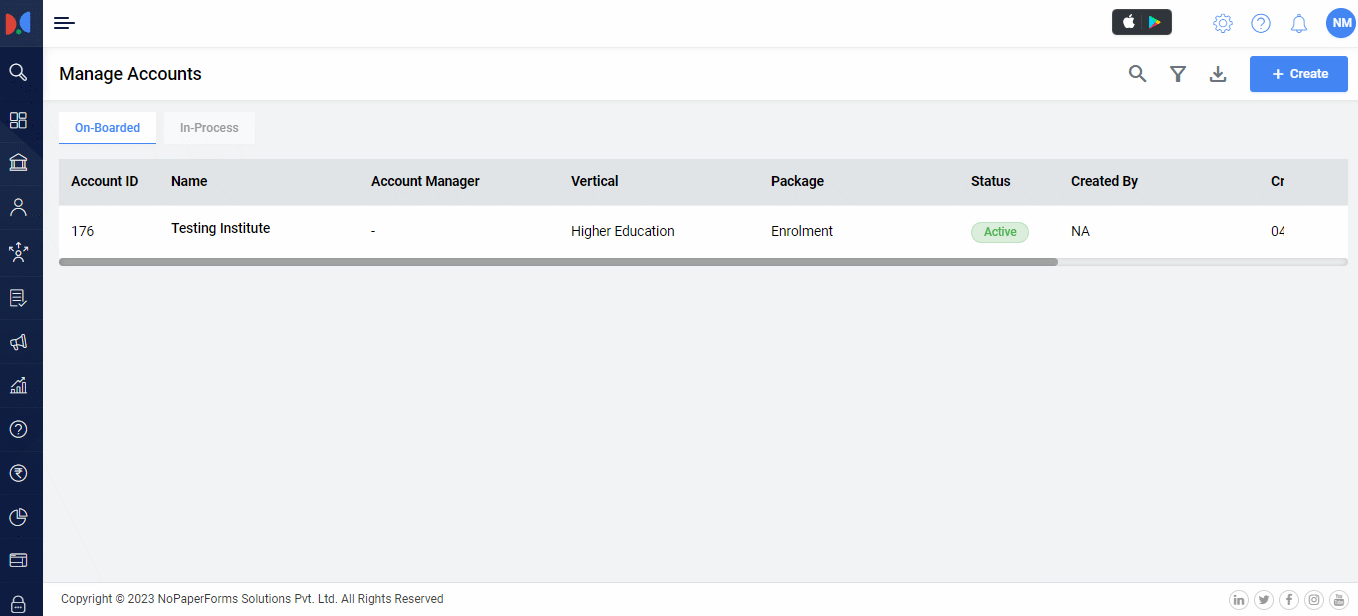 Admin Dashboard navigation.gif
